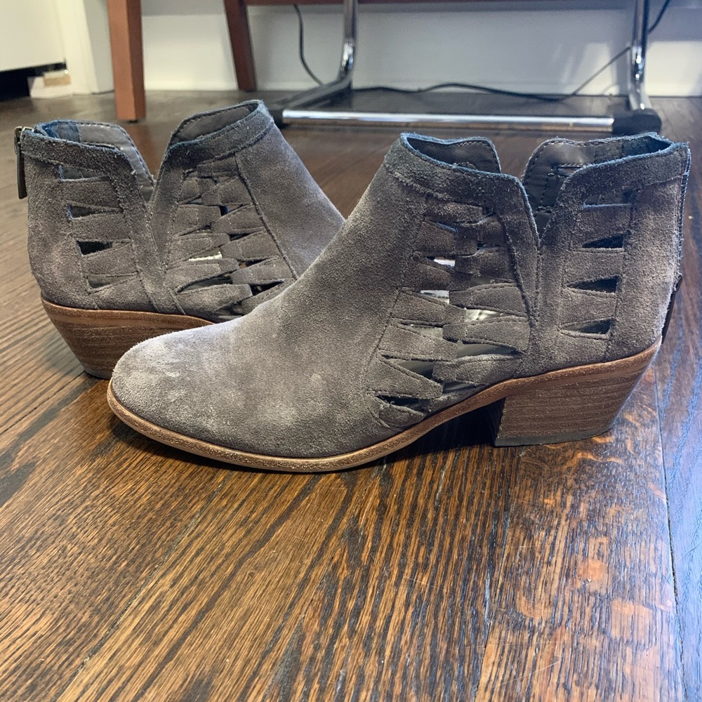 Suede Booties